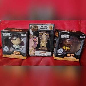 Funko Dorbz Disney Special Edition Star Wars LANDO QI'RA & SEBULBA Enamel  Pin
